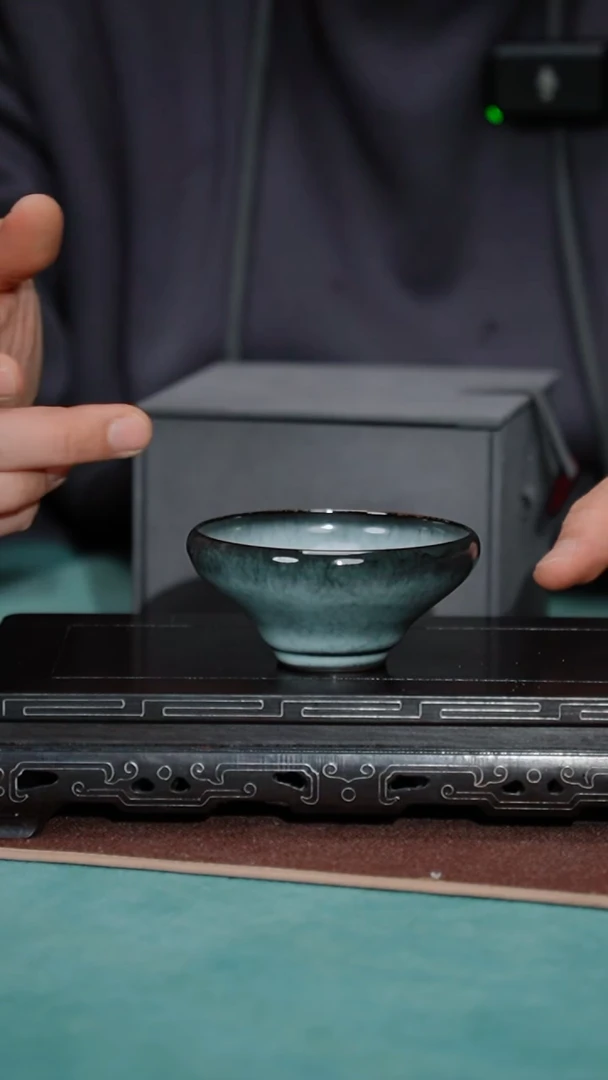 【闪购商品】121-1敞口杯（铁胎哥窑）