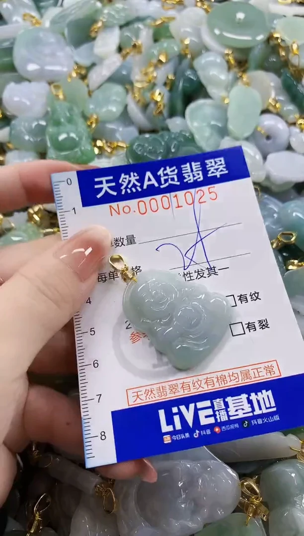 颈饰未镶嵌翡翠天然A货翡翠