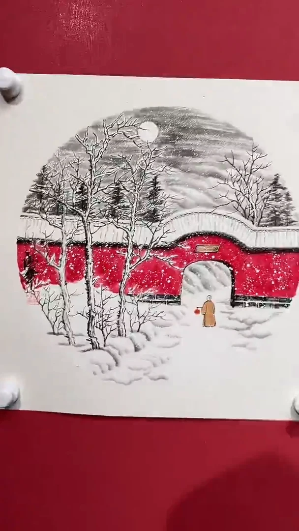 国画武海峰-2平尺-国画