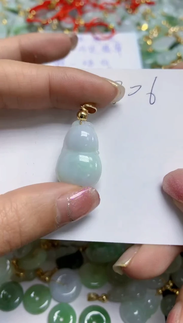 【闪购商品】翡翠颈饰合金  天然A货翡翠