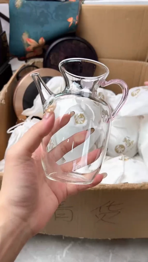 禾墨 仿宋执壶 浅粉色