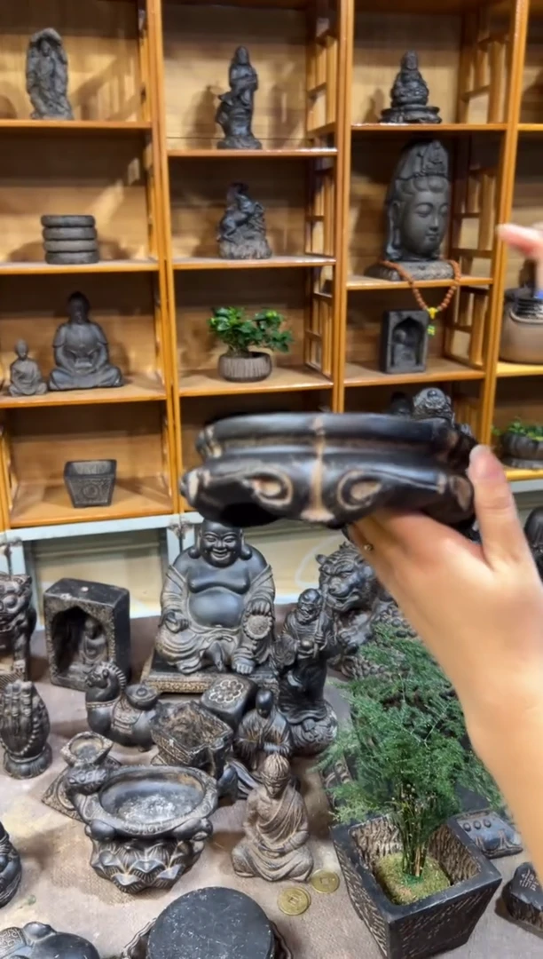 陶土【火山泥】金箍坛底座