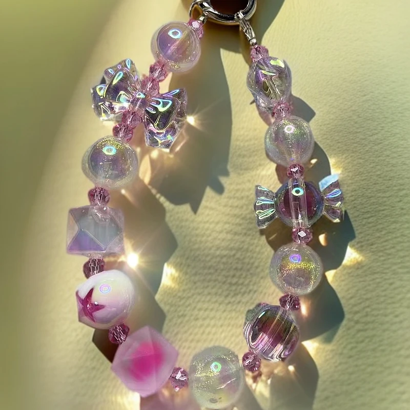 创意手工diy手机链 包挂 钥匙扣 A(直播间选品后下单)通用网红ins