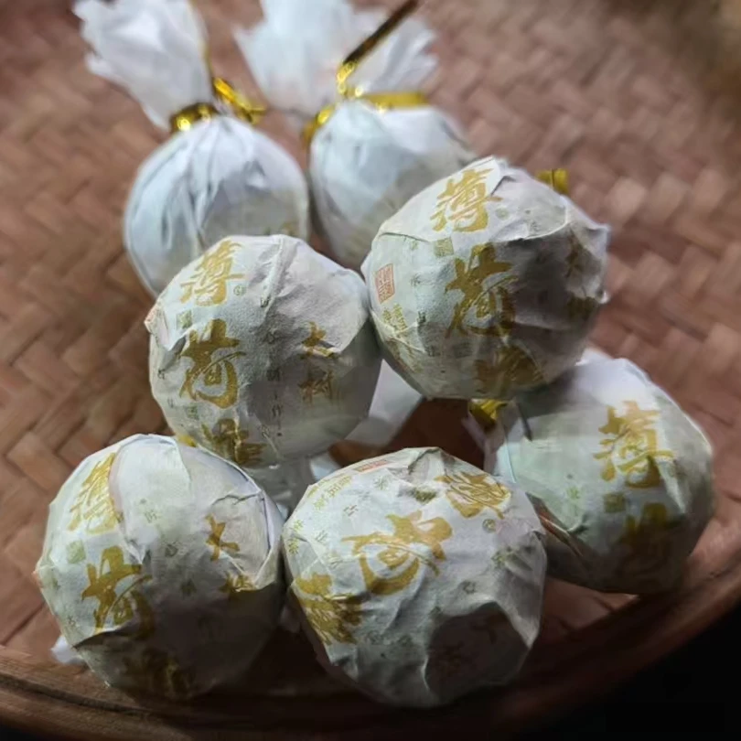 2023 春 薄荷塘 大树龙珠 普洱生茶龙珠8g