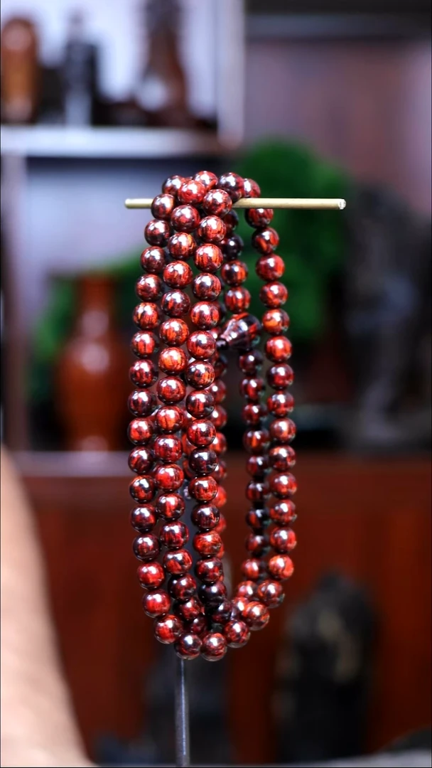 降真香手串/手链海南红降0.8*108手串