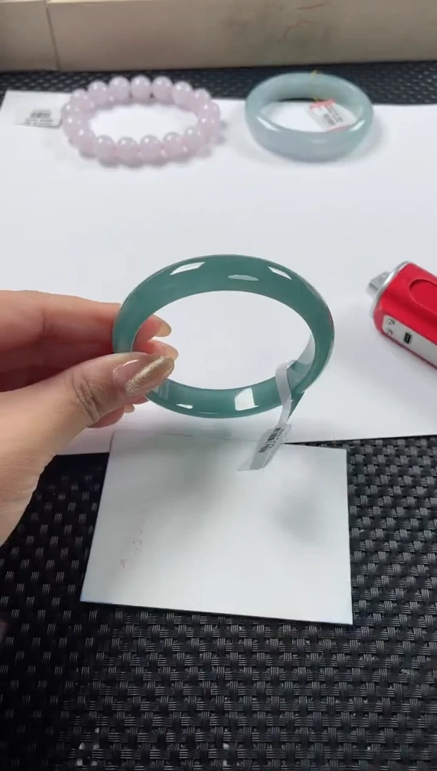 未镶嵌手镯翡翠基地发货H 4640  59+