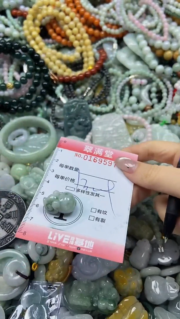 翡翠未镶嵌颈饰闪购0169597