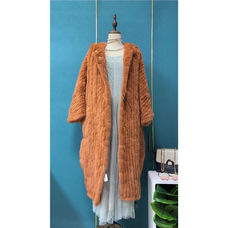 衣长102 胸围156 进口天鹅绒编织水貂 底绒厚