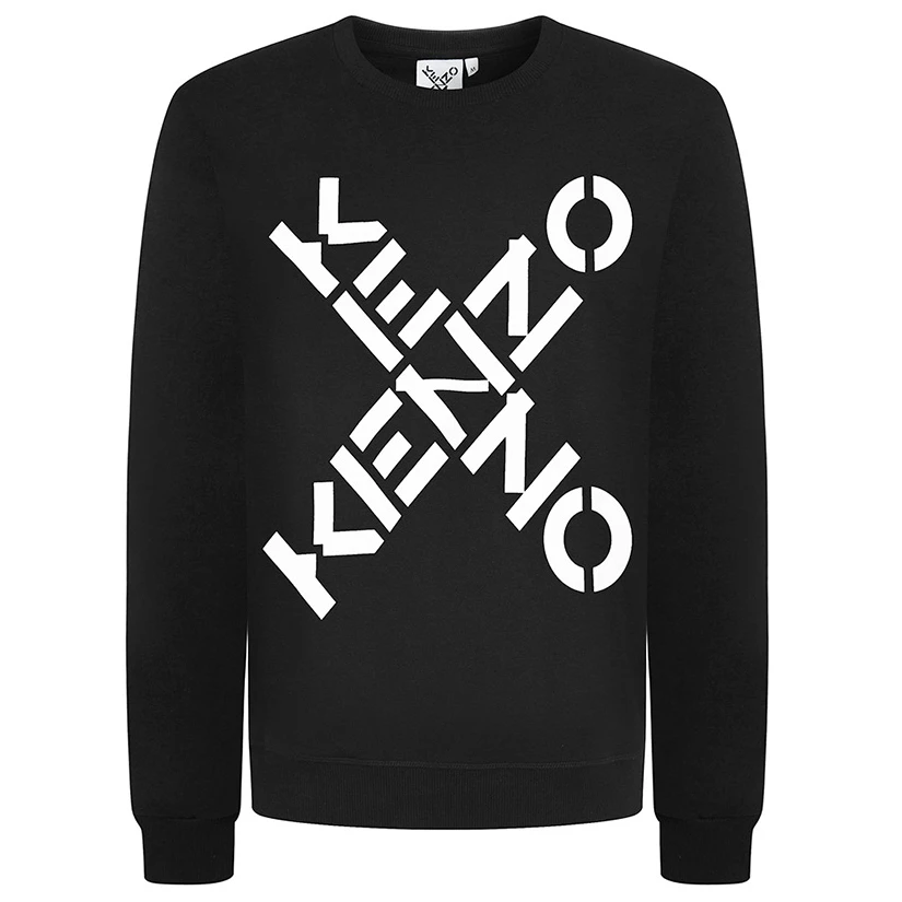 KENZO/肯佐男款秋冬长袖卫衣时尚休闲圆领