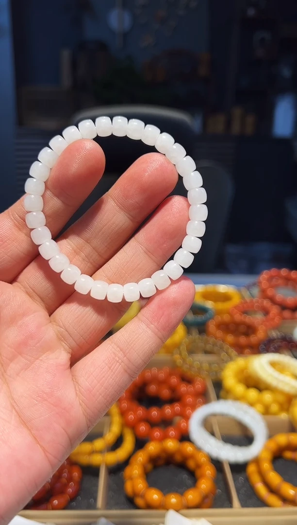 未镶嵌手串和田玉7+
