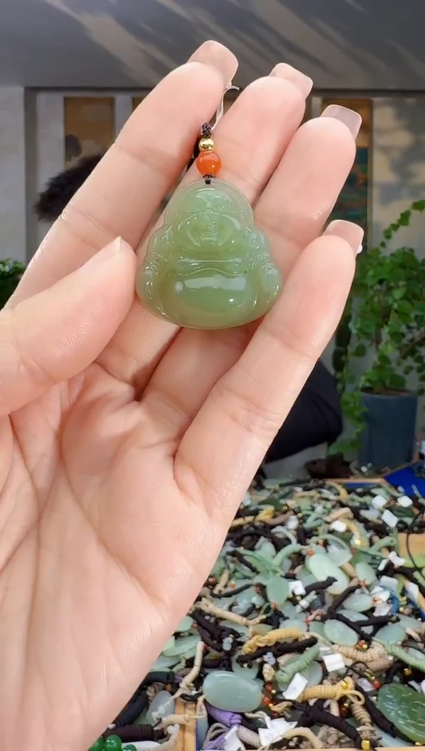 未镶嵌和田玉挂件拍一发一