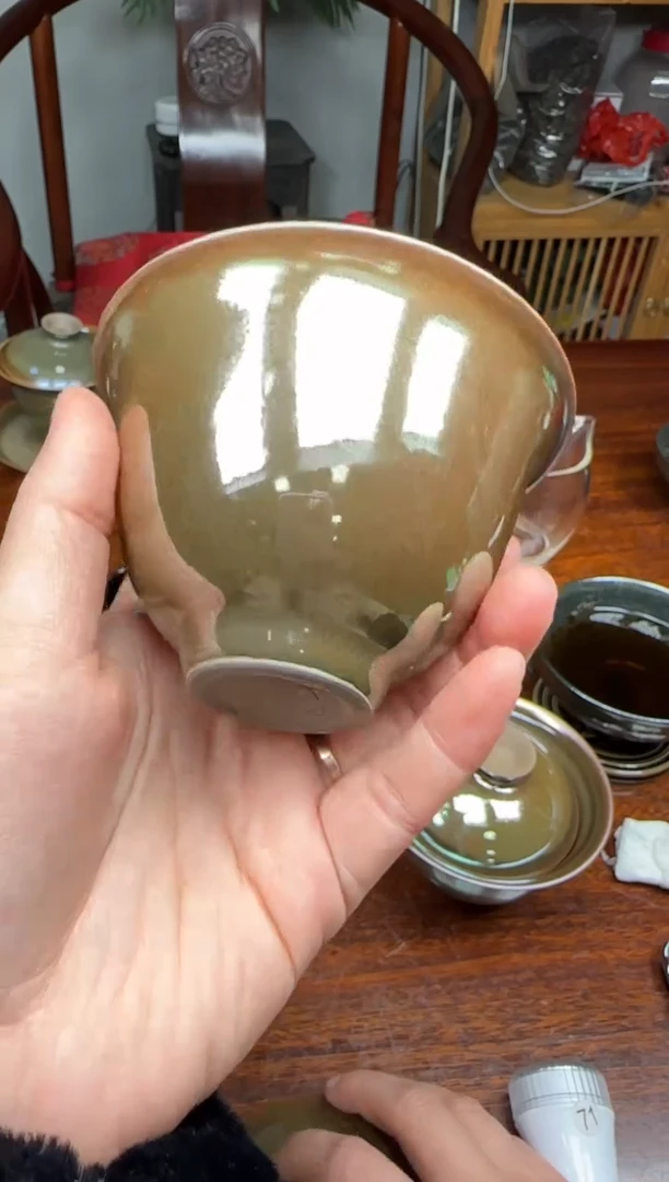 【闪购商品】茶盏28非遗名家罗云和老师醉西湖盖碗