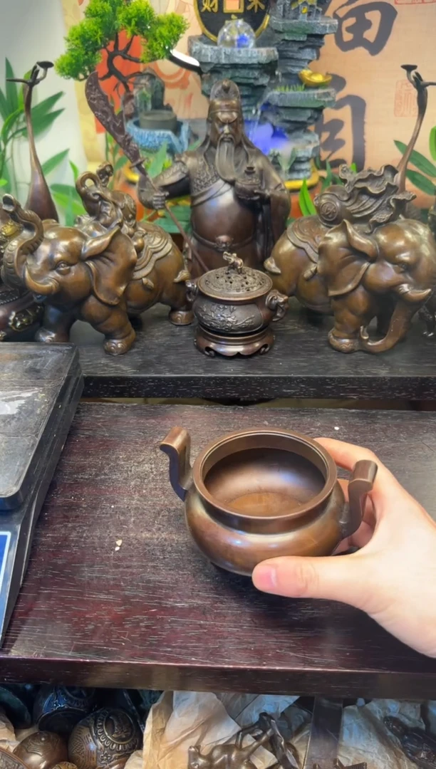 买铜就来旺铜杂货铺！（官帽炉）