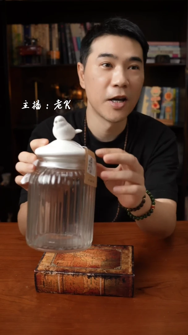 瓷片小鸟-密封罐-小鸟小鸟