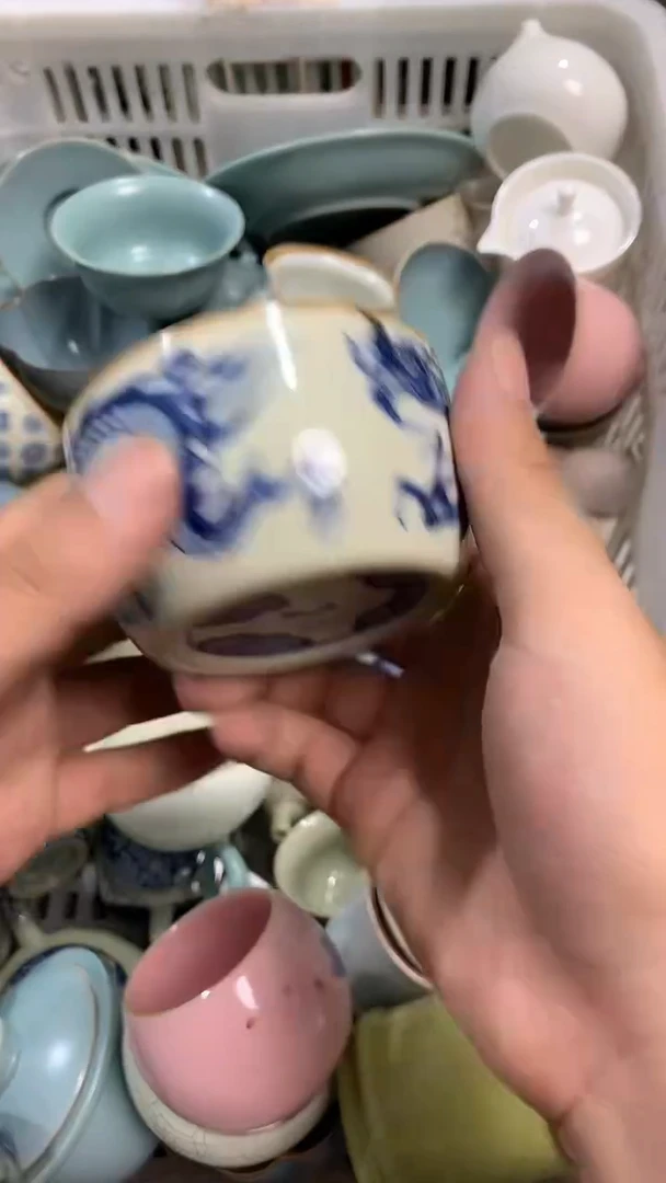 微微瑕疵茶杯茶具盖碗【安全包装不带礼盒】