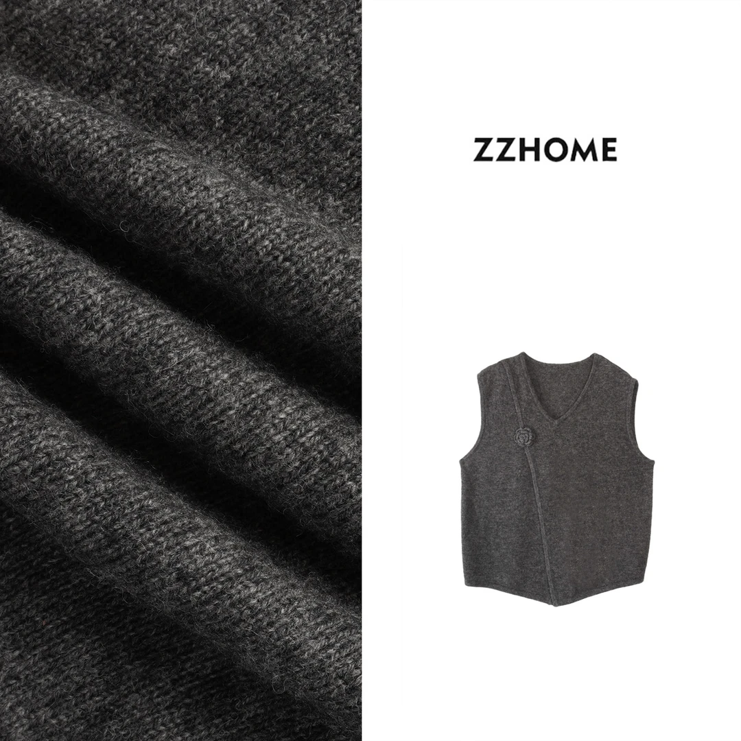 ZOZO HOME ｜匠人系列手工捏花精织格雷马甲q172638p