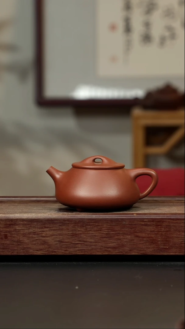 紫砂茶壶底槽清高温大满瓢