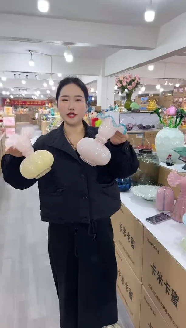 【闪购商品】琉璃昕洋花器O-品10-随机一个