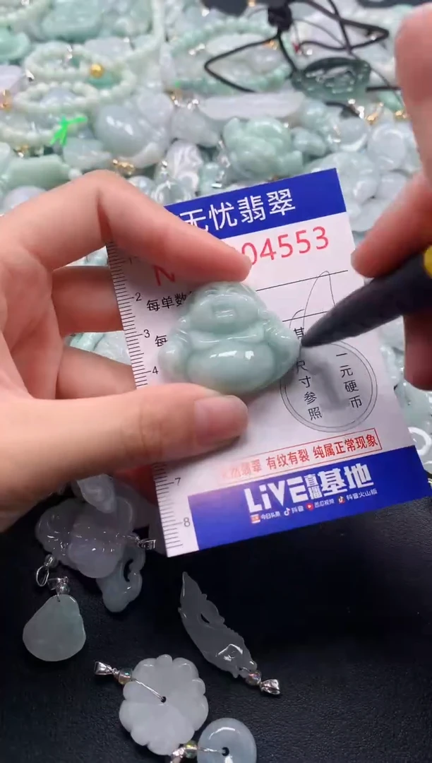 颈饰未镶嵌翡翠4553