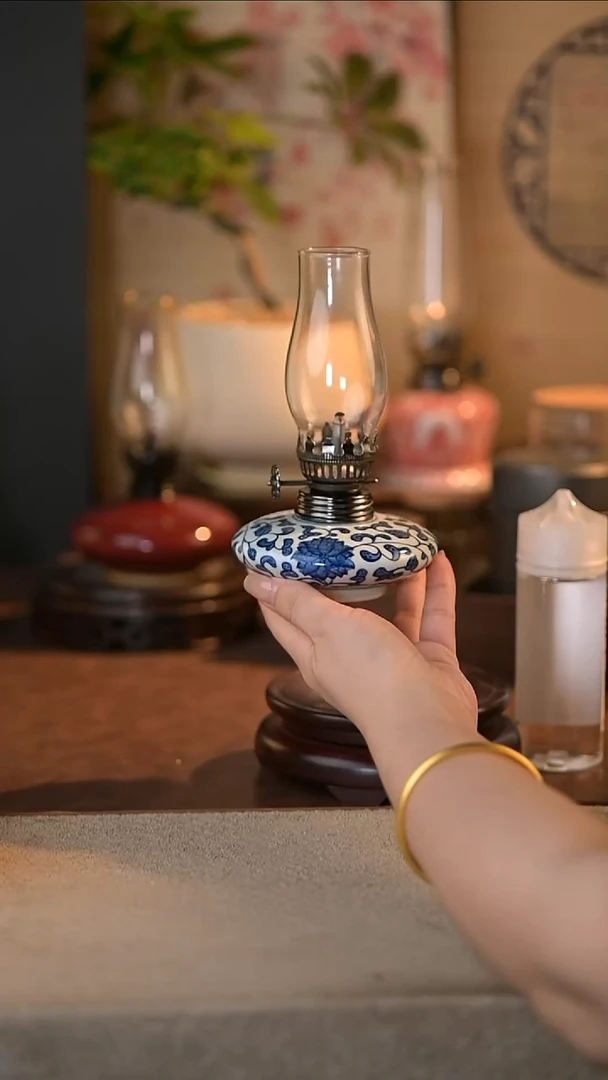 景德镇陶瓷香薰灯摆件