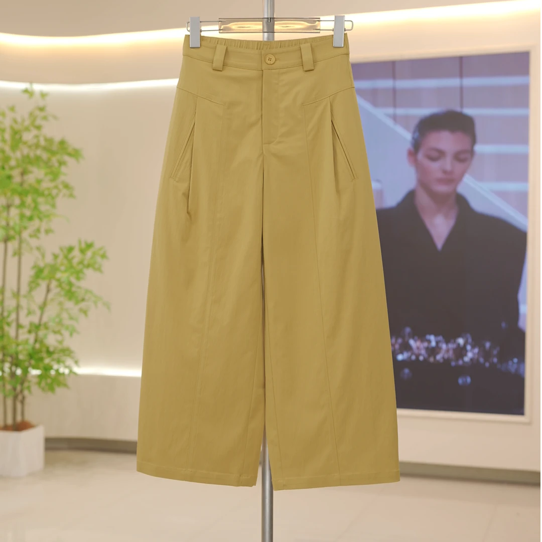 浅雯【认准正版】夏季百搭显瘦女士八分裤