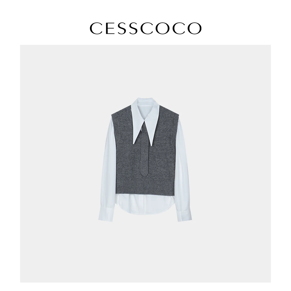 【小余】【CESSCOCO】针织上衣 S12D329002A