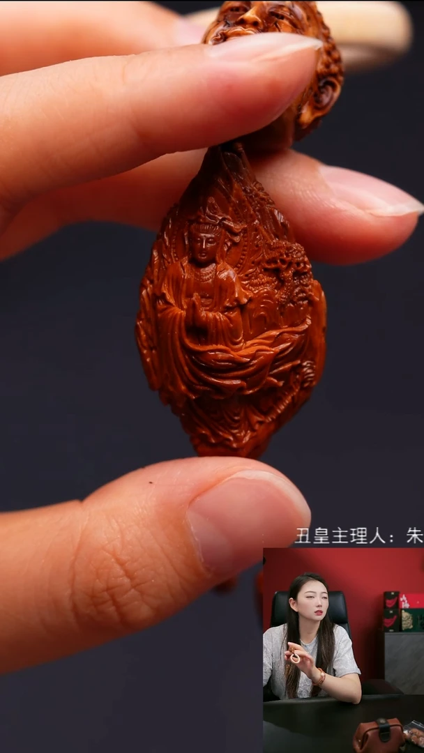 橄榄核手串/手链风景观音