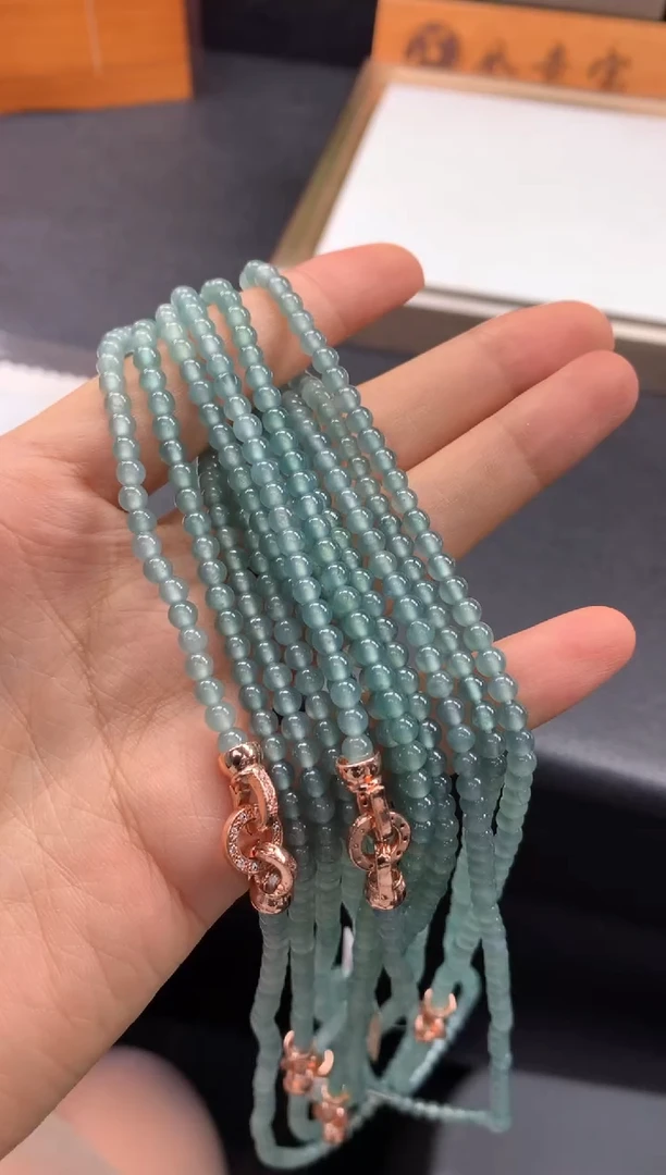 颈饰未镶嵌翡翠FC430 翡翠项链 多样性发其一