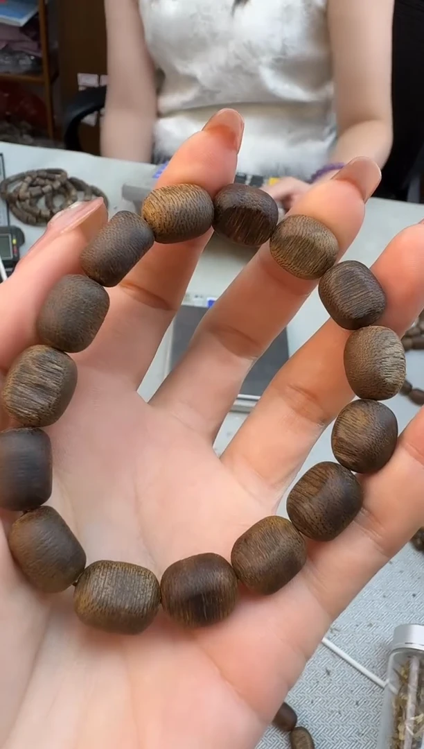 手串沉香1117白奇沉水留疤单圈多样性发一