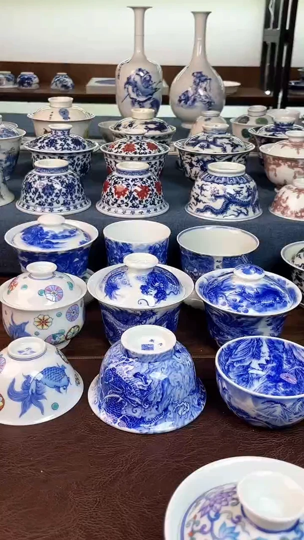 【闪购商品】景德镇手工手绘茶具