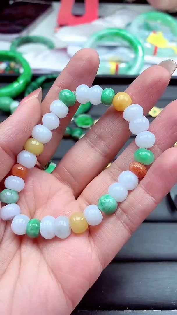 【闪购商品】翡翠手链未镶嵌手链