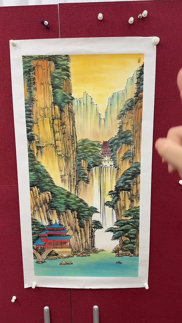 国画一**福张敬书画精品