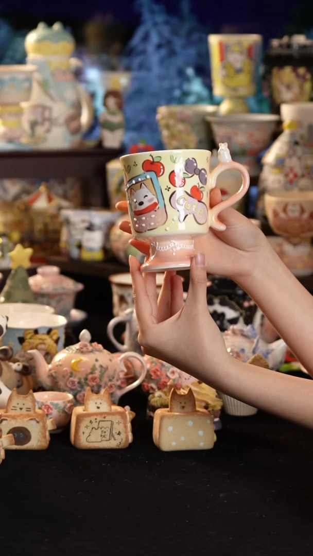 其他陶景德镇釉下彩手绘设计师款陶瓷