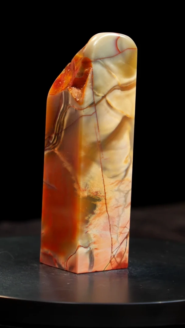 昌化石木纹田黄稀少品种