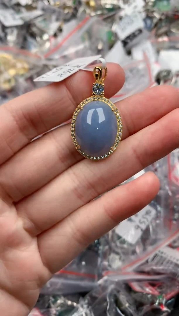 银S925镶嵌戒指翡翠101010      4