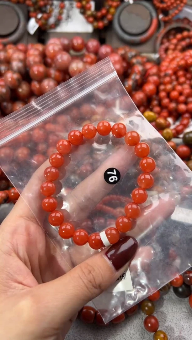 未镶嵌手串南红玛瑙8+