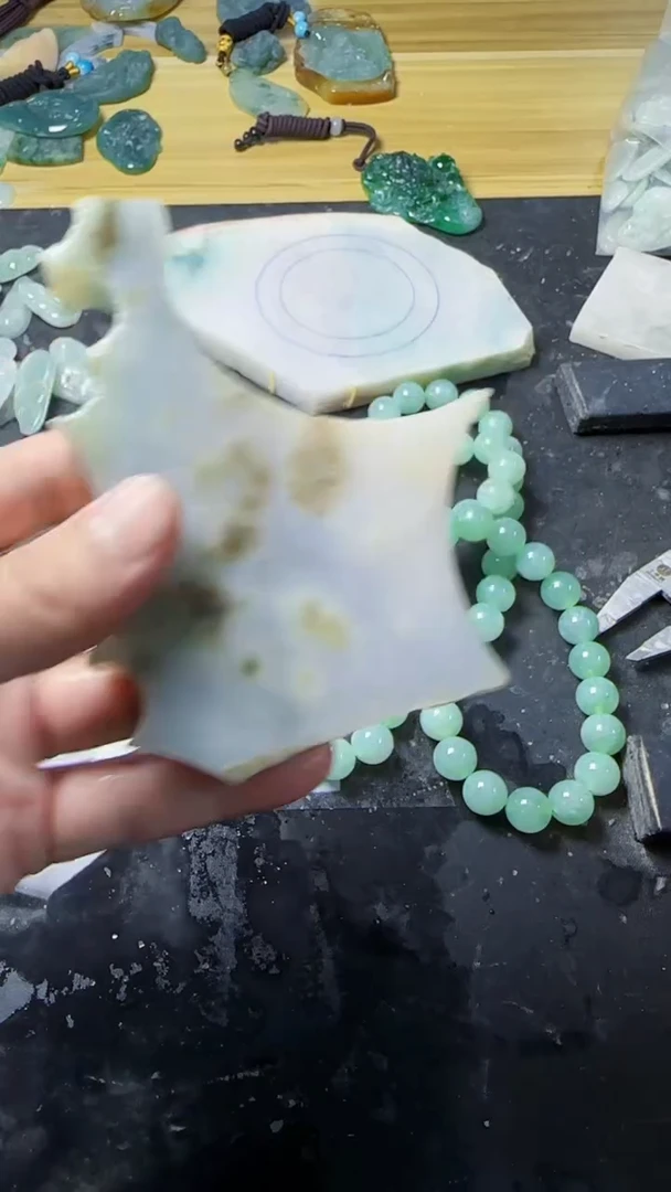 颈饰未镶嵌翡翠594