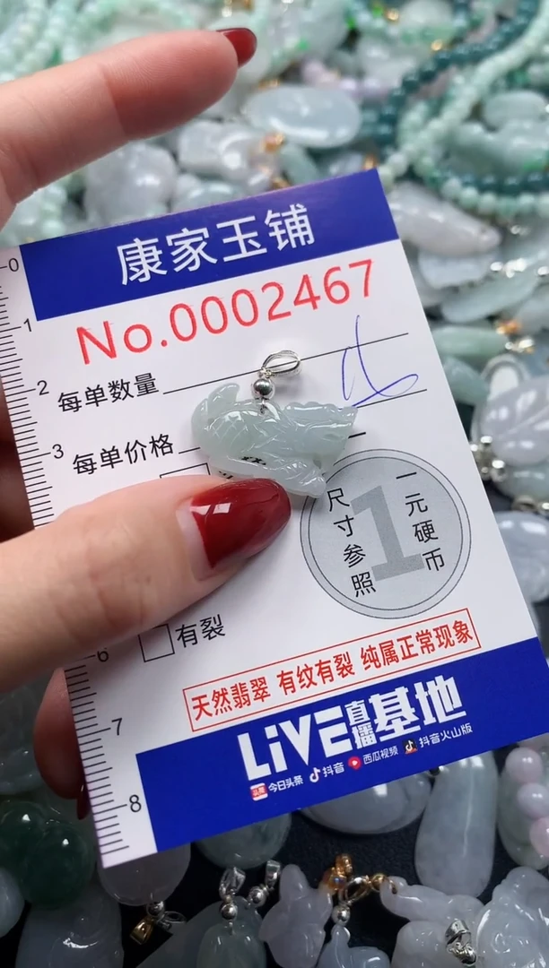 颈饰未镶嵌翡翠2467