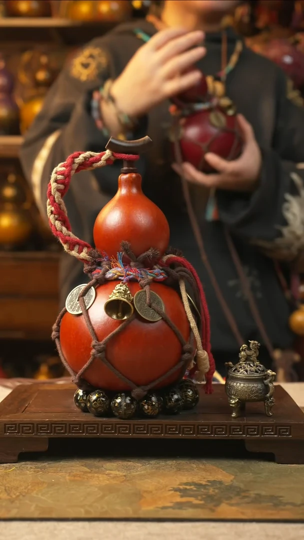 164大漆一物一拍记葫堂出品【不带手串】