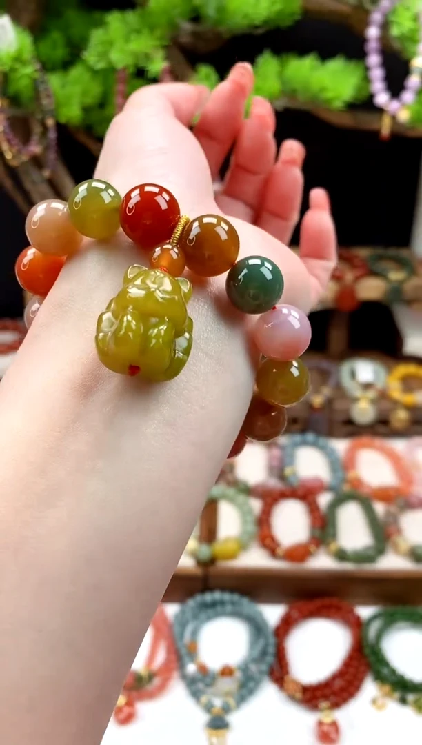 【闪购商品】玛瑙手饰未镶嵌（多样性发1）凤九