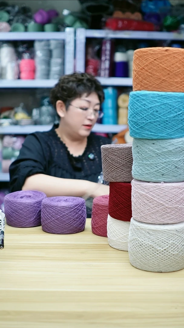 羊绒欢姐手编线148