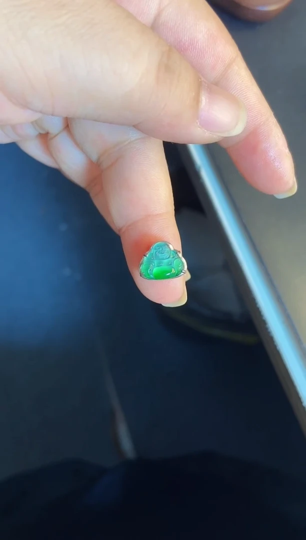 吊坠(不含链)银S925镶嵌翡翠1