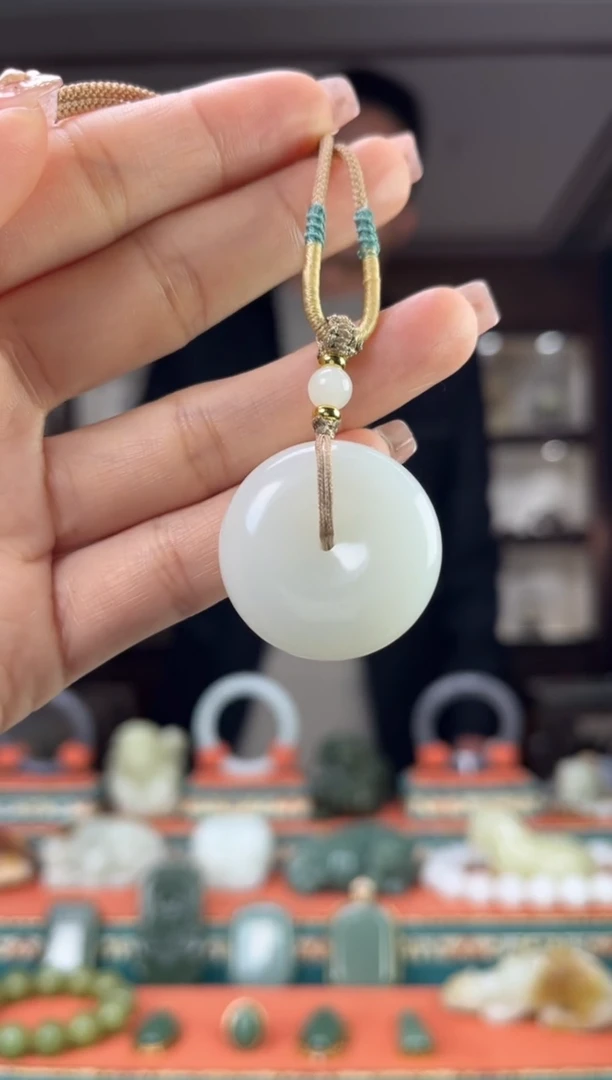 【闪购商品】和田玉颈饰未镶嵌佩佩30mm左右