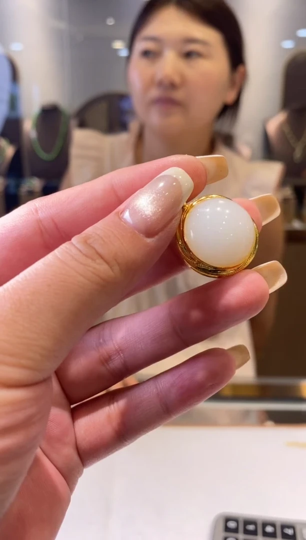 吊坠(不含链)银S925镶嵌和田玉多样性-吊坠-0826JY13