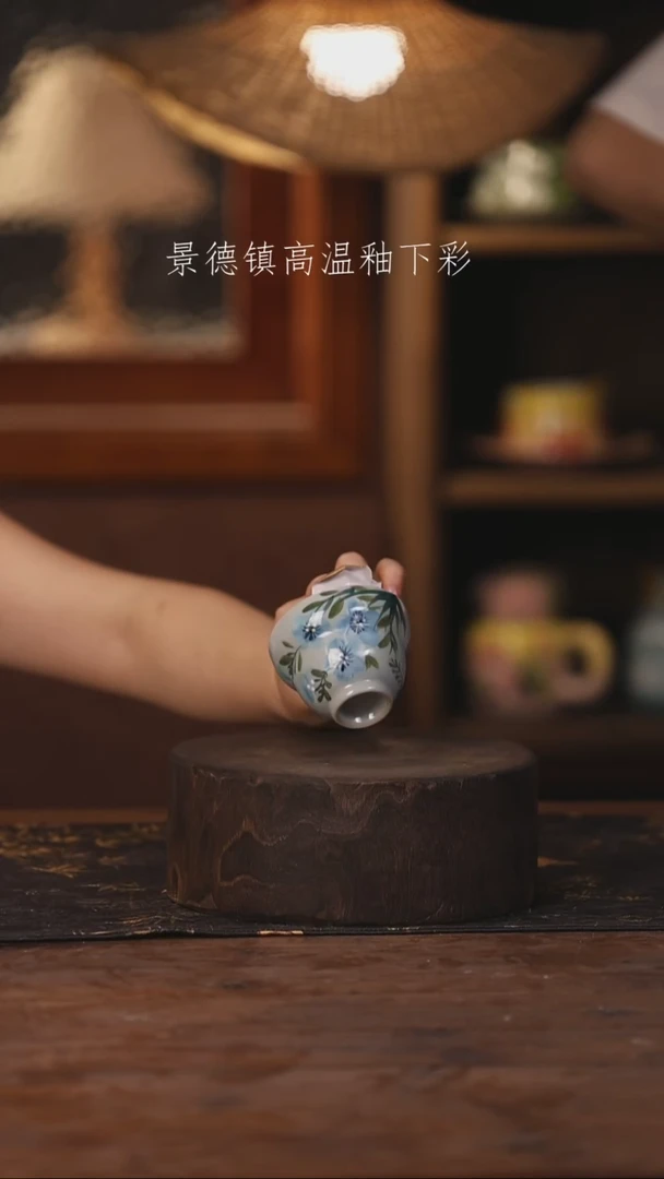 景德镇高温釉下手绘陶瓷218
