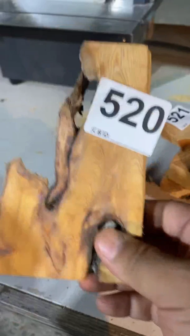 柏木（崖柏）太行山陈化崖柏（津诚林）切片一片