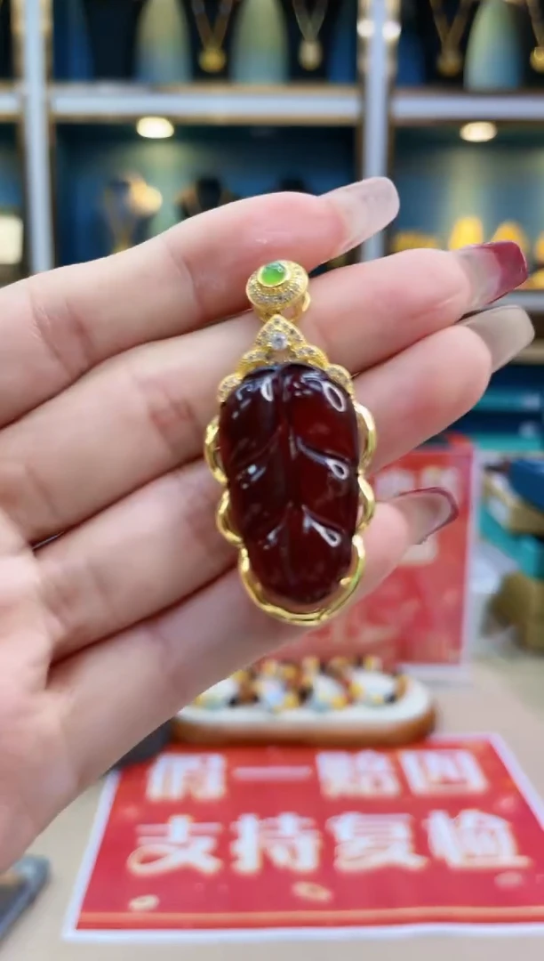 【闪购商品】血珀裸石未镶嵌@@ZY20904008