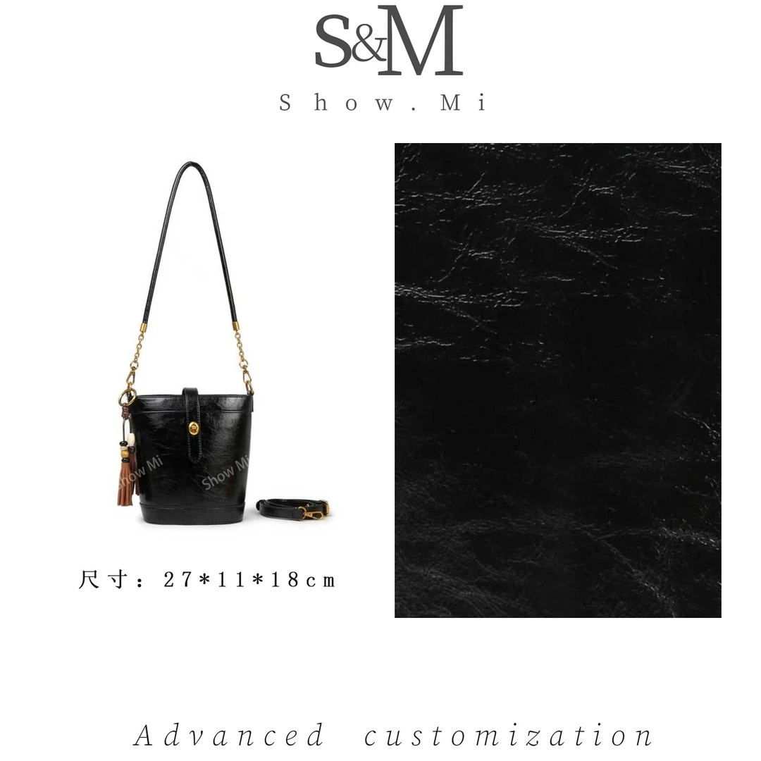 【Show Mi】SKL-5797-2-黑色-轻奢小众时尚百搭女士包包sm