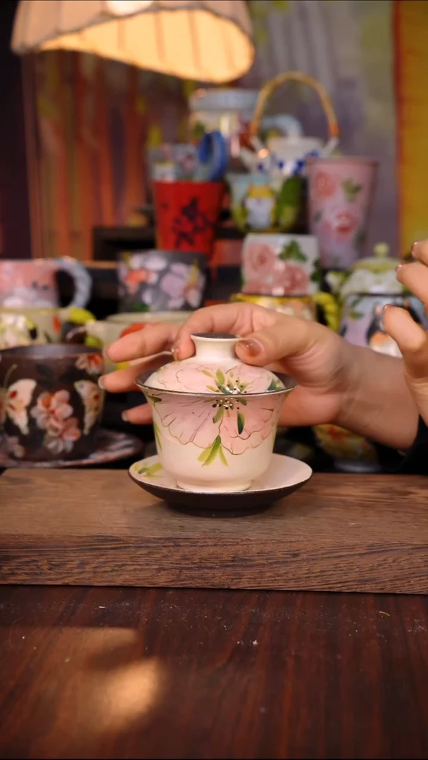 摆件陶泥垚手作 景德镇手工手绘陶瓷器物