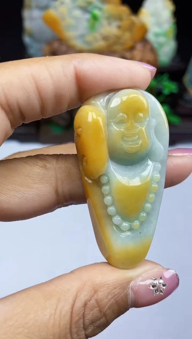 【闪购商品】翡翠颈饰未镶嵌翡翠A货